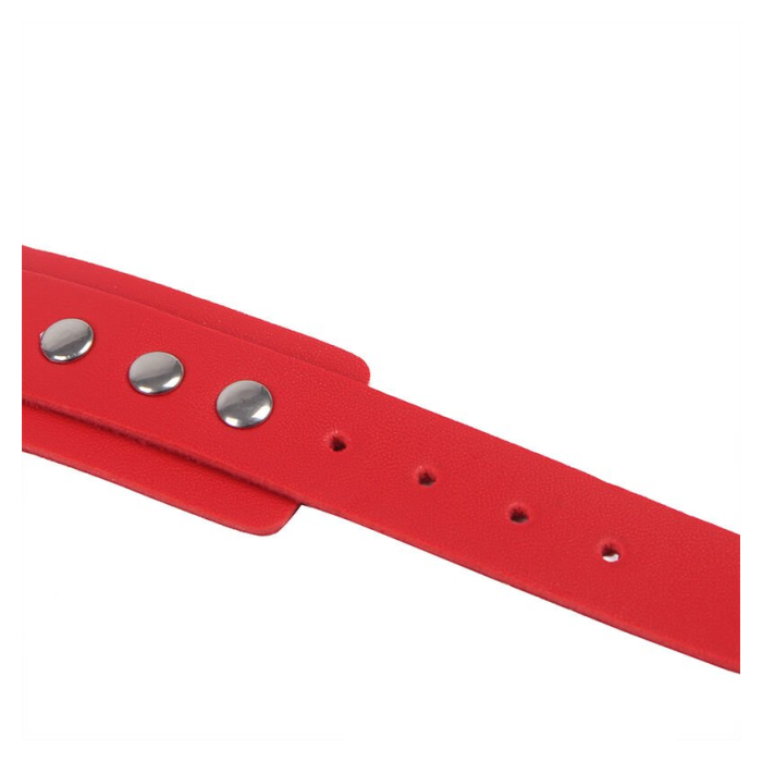 SUBBLIME - 953706 ESPOSAS CON CINTURÓN BONDAGE ROJO TALLA ÚNICA